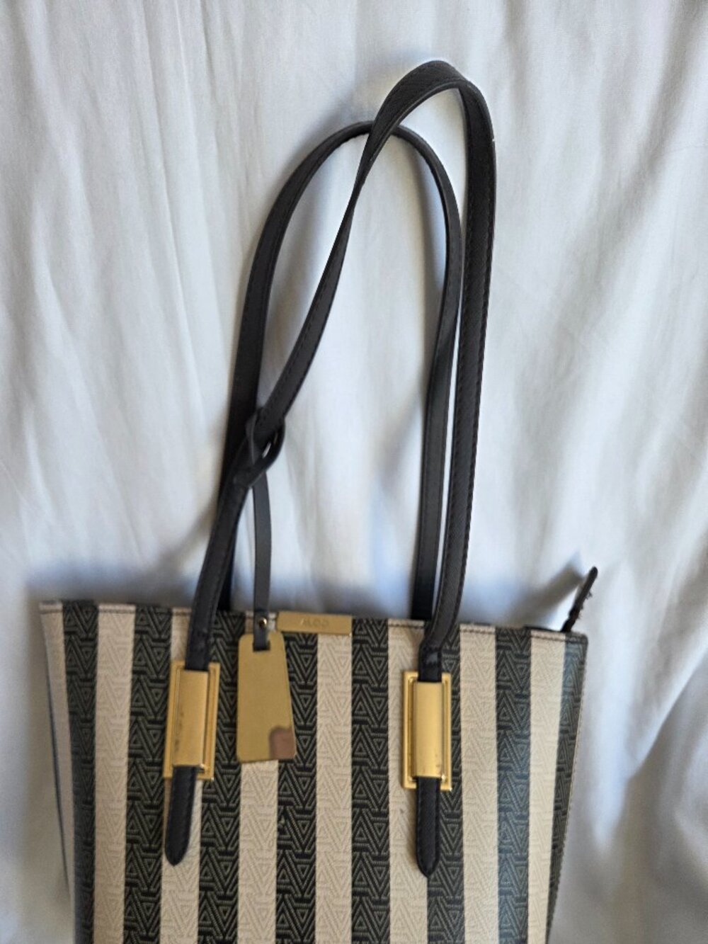 ALDO STRIPED TOTE